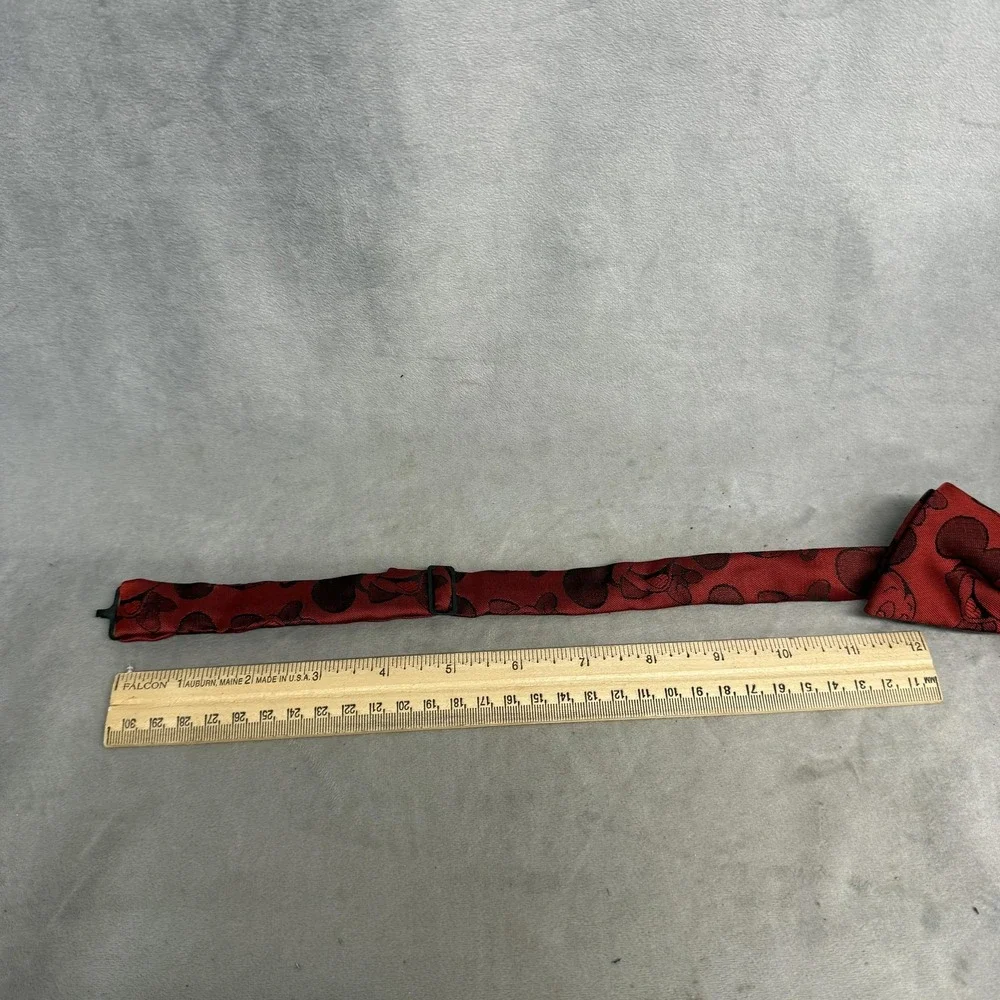 Balancine Accessory Set Mens One Size Red Mickey Mouse Cummerbund‎ Bow Tie USA